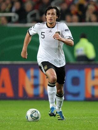 Dienstag 11.10.2011, Länderspiel, EM - Quali in Düsseldorf, Deutschland - Belgien 3:1, Mats Hummels (GER) DeFodi018
