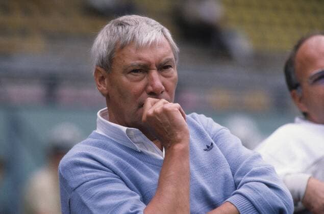 Fußball, Trainerhistorie FC 08 Homburg von 1957 bis heute Trainer Udo Klug (FC Homburg) o0 GER 1. BL Aufnahmedatum geschätzt Porträt