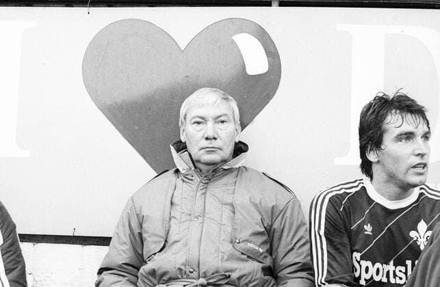 Trainer Udo Klug (SV Darmstadt 98, li.) Aufnahmedatum geschätzt