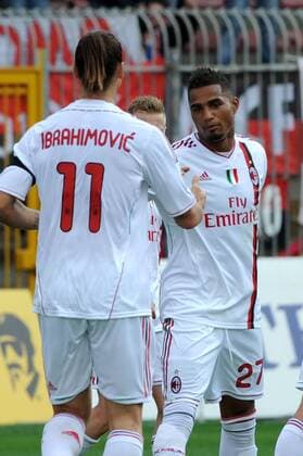 ZLATAN IBRAHIMOVIC E KEVIN PRINCE BOATENG
