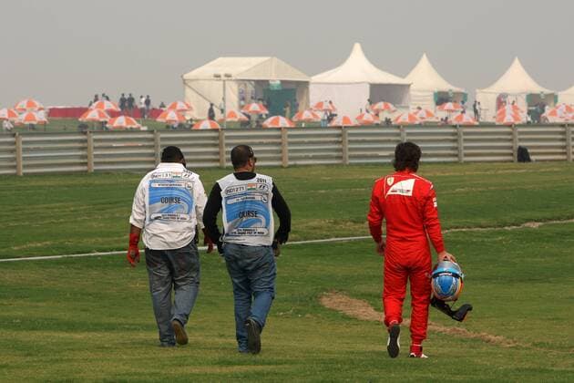 Fernando Alonso (ESP), Scuderia Ferrari Indian Grand Prix, New Delhi 28-30 October 2011 