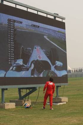 Fernando Alonso (ESP), Scuderia Ferrari Indian Grand Prix, New Delhi 28-30 October 2011 