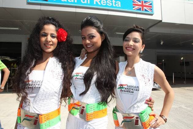 formula 1 GP, Indien Delhi Buddh International Circuit 28.10.11, Gridgirls