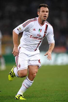 Antonio CASSANO Milan Roma 29 10 2011 Stadio Olimpico Football - Serie A 2011 2012 - AS Roma vs. AC Milan - andreaxstaccioli