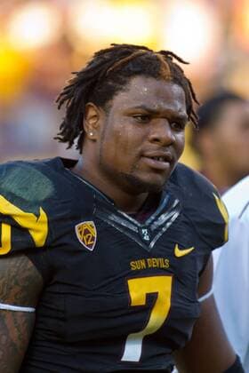 Oct. 29, 2011 - Tempe, Arizona, U.S. - Lineacker Vontaze Burfict (7) of Arizona State heads off the field toward the locker room as Arizona State handed Colorado their eighth loss of the season in the Pac 12 Showdown in Tempe Arizona. NCAA College League USA FOOTBALL 2011 - October 29 - Colorado at Arizona State - ZUMAz52