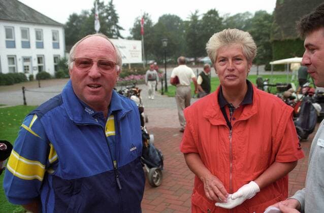 Uwe Seeler (li.) mit Ehefrau Ilka