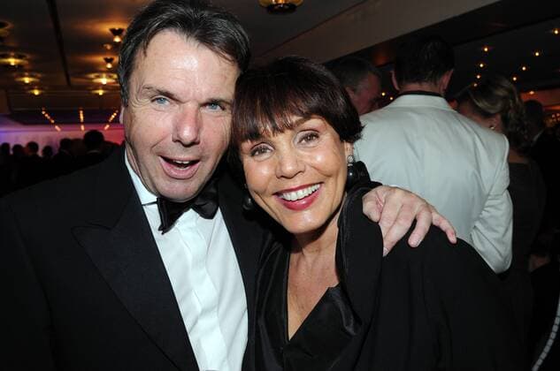 05.11.2011 - 30. Sportpresseball, Alte Oper Frankfurt. Eintracht Frankfurt Vorstand Heribert Bruchhagen mit Ehefrau Angelika o0 Fußball