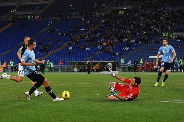 Miroslav KLOSE and Giuseppe SCULLI goal - Roma, 6 11 2011 - Stadio Olimpico - Serie A 2011 2012 - Lazio Roma vs FC Parma - andreaxstaccioli o0 Tor