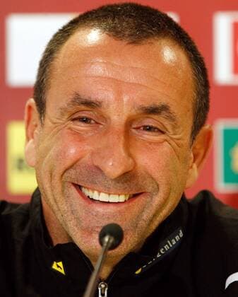 Testspiel, Vorberichte, PK WIEN, 08.NOV.11 - FUSSBALL - ÖFB, Länderspiel, Freundschaftsspiel - Vorberichte, Pressekonferenz Nationalteam Österreich. Bild zeigt Co-Trainer Fritz Schmid (AUT). 