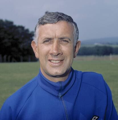 Fußball, Trainerhistorie FC Burnley von 1896 bis heute Jimmy Adamson - Burnley FC manager 1971 72 season 01 08 1971 Photocall 