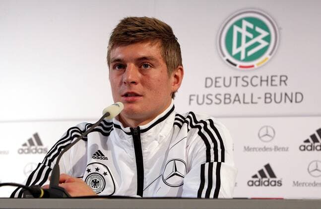 09.11.2011, Fussball, DFB Pressekonferenz Hamburg. Toni Kroos o0 Vorschau EM Euro 2012