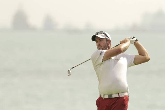 11.11.2011. Singapore. Christian Nilsson (SWE) drives his approach shot from the fairway of hole 7 of the Serapong Course during Round 2 of the Barclays Singapore Open 2011, Sentosa Golf Club. xDanielxSweex  ActionPlus11219828 Content restricted for UK based newspaper