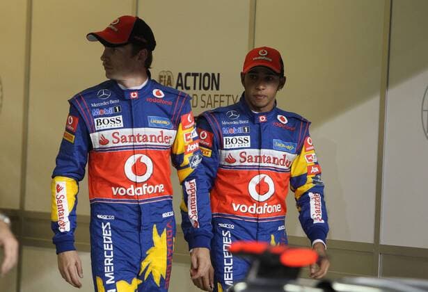 formula 1 GP, Abu Dhabi Yas Marina Circuit 12.11.11, Jenson Button, Lewis Hamilton, McLaren Mercedes,