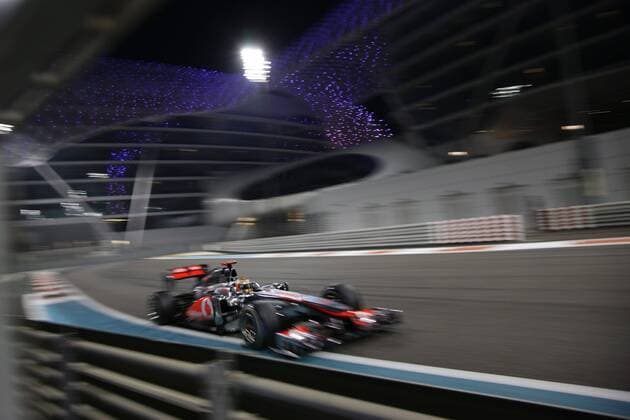 Lewis Hamilton (McLaren Mercedes) GP Abu Dhabi 2011 Formel 1 Grand Prix Abu Dhabi 2011