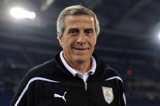 Italien vs Uruguay, Oscar Tabarez 