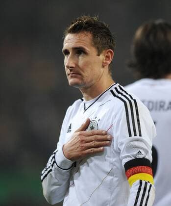 15-11-2011, Fussball, Länderspiel, DEUTSCHLAND - NIEDERLANDE 3-0 Jubel Miroslav Klose (Deutschland)