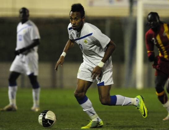 Pierre Aubameyang (Gabon) - Länderspiel - Gabon - Ghana - - 15.11.2011 - FedericoPestellini Panoramic 