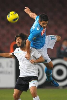 Giuseppe SCULLI Lazio, Christian MAGGIO Napoli - 19 11 2011 SSC Neapel vs Lazio Rom andreaxstaccioli
