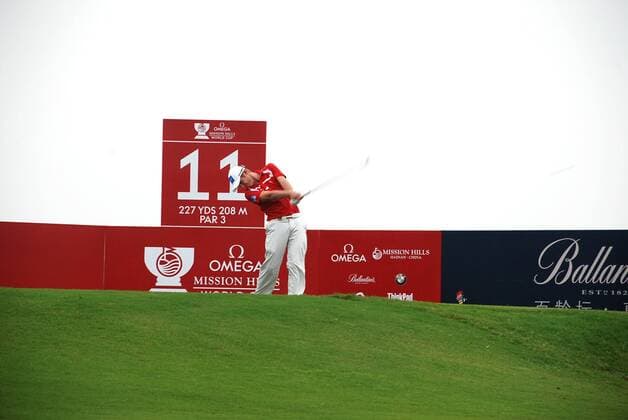 GOLF - Omega Mission Hills World Cup, Vorberichte HAIKOU,CHINA,24.NOV.11 - DIVERS, GOLF - Omega Mission Hills World Cup. Bild zeigt Florian Prägant (AUT). 