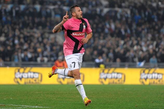 Lazio Rom vs Juventus Turin (Juve), Serie A 2011 2012: Simone Pepe 