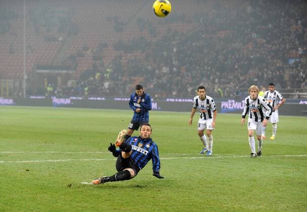 Milano 03 12 2011 Campionato di calcio serie A 2011 2012 Inter Mailand - Udinese Calcio; Giampaolo Pazzini - xHOCHxZWEIx xItalyxPhotoxPressx 