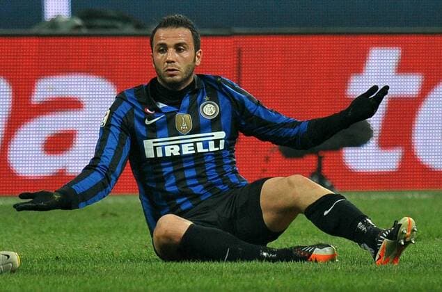 Giampaolo PAZZINI (Inter) Milano 3 12 2011 Stadio Giuseppe Meazza Serie A 2011 2012 Football, Inter Mailand vs Udinese Calcio - allexsabba
