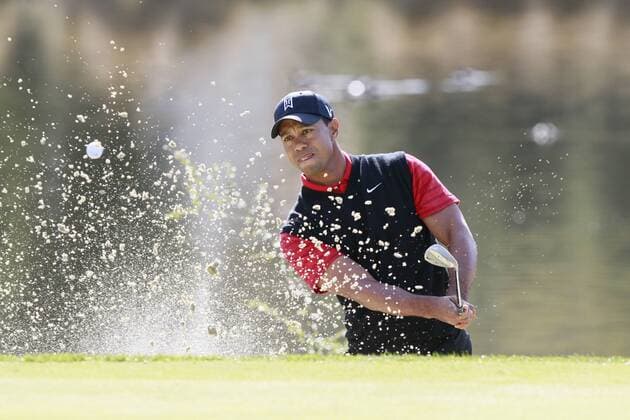 04 December 2011: Tiger Woods during final round of the Chevron World Challenge at the Sherwood Country Club in Thousand Oaks, CA. PGA Golf Herren DEC 04 Chevron World Challenge - Final Round Icon269111204006 EDITORIAL USE ONLY