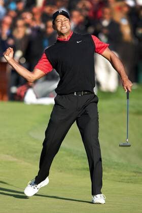 Dec. 4, 2011 - Thousand Oaks, California, U.S. - December 4, 2011: Tiger Woods after the final hole of the of the Chevron World Challenge held at Sherwood Country Club, Thousand Oaks, CA. 2011 Chevron World Challenge - Fourth Round - ZUMAec2