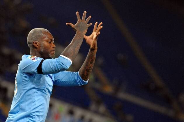 Lazio Rom - Novara Calcio, Djibril Cisse 