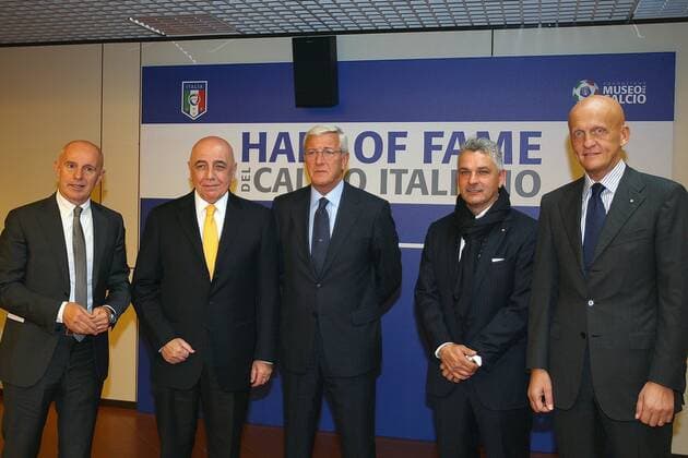 ARRIGO SACCHI, ADRIANO GALLIANI, MARCELLO LIPPI, ROBERTO BAGGIO, PIERLUIGI COLLINA