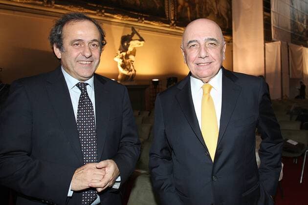 FIFA Präsident Michel Platini, ADRIANO GALLIANI