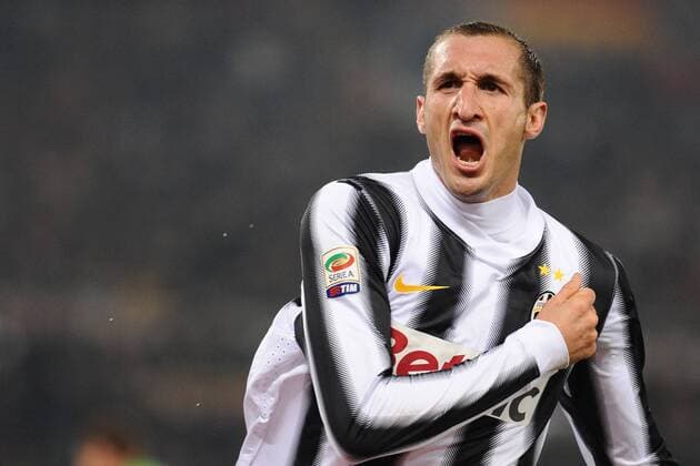 Giorgio Chiellini (Juve) Roma, 12 12 2011 Stadio Olimpico Football 2011 2012, AS Roma vs Juventus Turin. Campionato di calcio serie A AntoniettaxBaldassarre