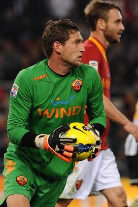 Maarten Stekelenburg (Roma) Roma, 12 12 2011 Stadio Olimpico Football 2011 2012, AS Roma vs Juventus Turin. Campionato di calcio serie A AntoniettaxBaldassarre