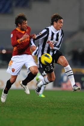Gabriel HEINZE Roma, Alessandro MATRI Juventus Roma, 12 12 2011 Stadio Olimpico Football 2011 2012, AS Roma vs Juventus Turin. Campionato di calcio serie A andreaxstaccioli