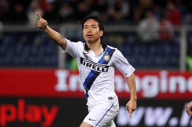 Yuto Nagatomo, Inter Genova 13 12 2011 Stadio L.Ferraris Football Calcio Serie A 2011 2012, CFC Genoa 1893 (FC) vs Inter Mailand - paoloxnucci