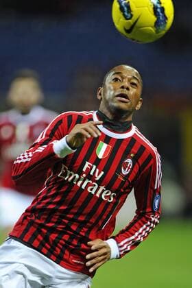 Milano 17 12 2011 - campionato di calcio serie A AC Milan - AC Siena: Robinho 
