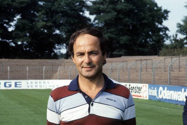 Co Trainer Klaus Sinn (SV Waldhof Mannheim)