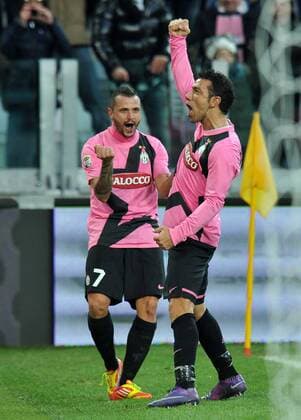 Fabio QUAGLIARELLA (Juventus) goal celebration - Torino, 18 12 2011 - Stadio Juventus Stadium - Serie A 2011 2012 - Juventus Torino Vs Novara Calcio - allexsabba