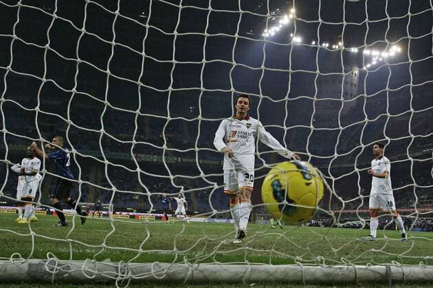 Milano 21 12 2011 - serie A - Inter Mailand vs. US Lecce - delusione Lecce 