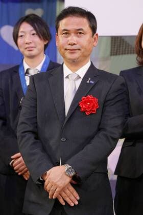 Norio Sasaki (JPN), DECEMBER 27, 2011 - Football Soccer : Japanese Head Coach Norio Sasaki attends Celebration party for FIFA Women s World Cup Champion at Tokyo Dome City in Tokyo, Japan.  ( qdwa021953)