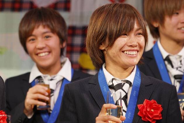 Nahomi Kawasumi (JPN), DECEMBER 27, 2011 - Football Soccer : Nahomi Kawasumi of Japan attends Celebration party for FIFA Women s World Cup Champion at Tokyo Dome City in Tokyo, Japan.  ( qdwa021970)