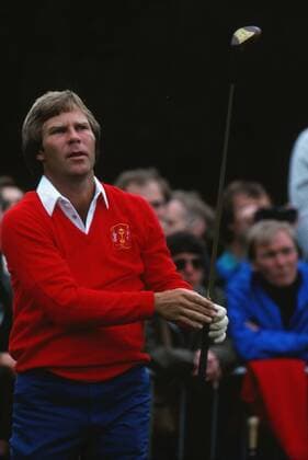 Golf - Ryder Cup 1981 - Walton Heath Golf Club Ben Crenshaw ( USA ) The 24th Ryder Cup Matches, held at the Walton Heath Golf Club in Surrey, England. The USA team won the competition by the highest margin ever. 