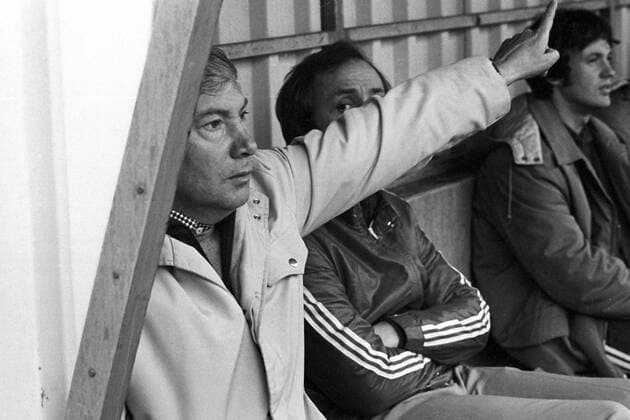 Fußball, Trainerhistorie, Kickers Offenbach 26.03.1977, Offenbach - 2. Bundesliga Süd 1976 1977 - Kickers Offenbach - Trainer Udo Klug