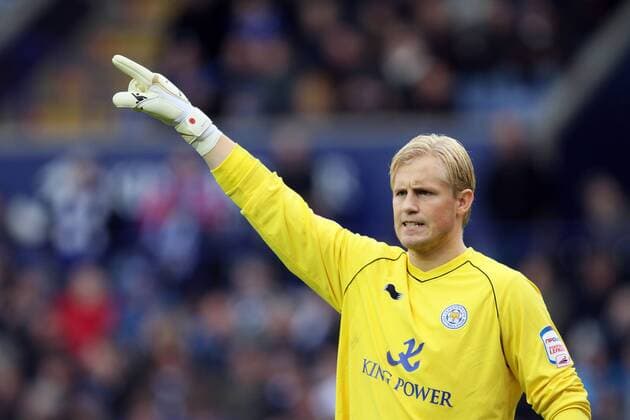 Leicester City v Portsmouth . . 31.12.11 Kasper Schmeichel, Leics. 