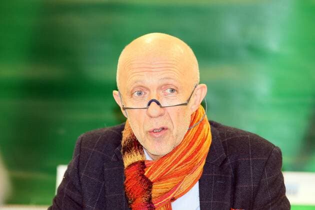 Organisator Gert Trinklein