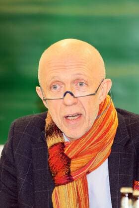Organisator Gert Trinklein
