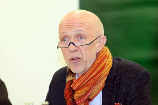 Organisator Gert Trinklein