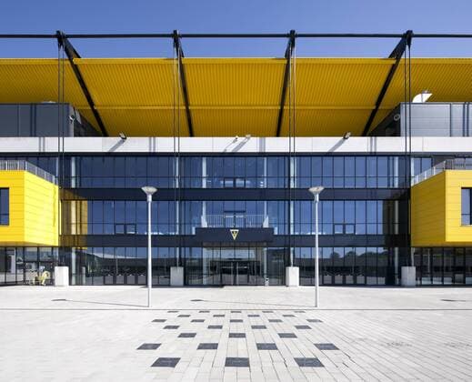 Fußball, Stadiongeschichte Alemannia Aachen Fußballstadion Tivoli, Alemannia Aachen, Sportpark Soers, Aachen, Nordrhein-Westfalen, Deutschland, Europa, Öffentlicher Grund iblrbb02119706