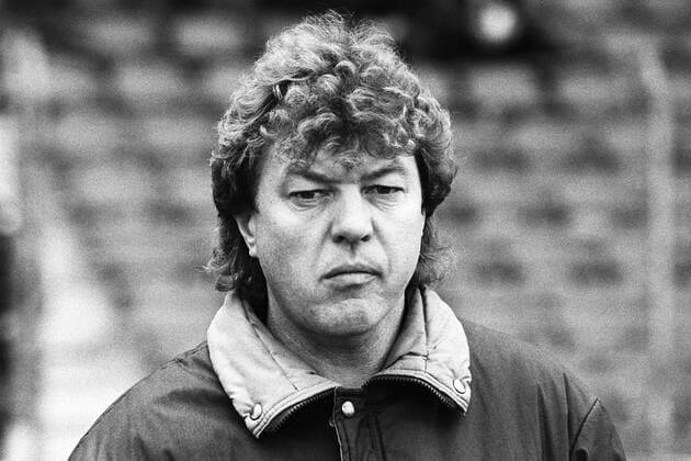 Fußball, Trainerhistorie KSV Hessen Kassel von 1964 bis heute Aus 2.BL Saison 19851986 in Braunschweig - KSV Hessen Kassel - KSV Trainer Rudi Kröner.
