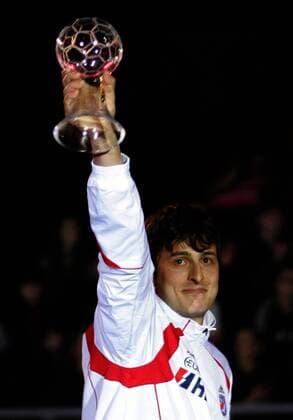 07.01.2011 Osijek(Croatia) The best handball player of Croatia for 2011 year Domagoj Duvnjak : 